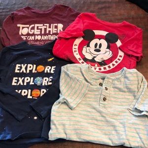 4T shirt bundle